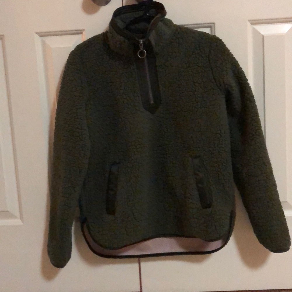 Plush Jacket - Abercrombie and Fitch